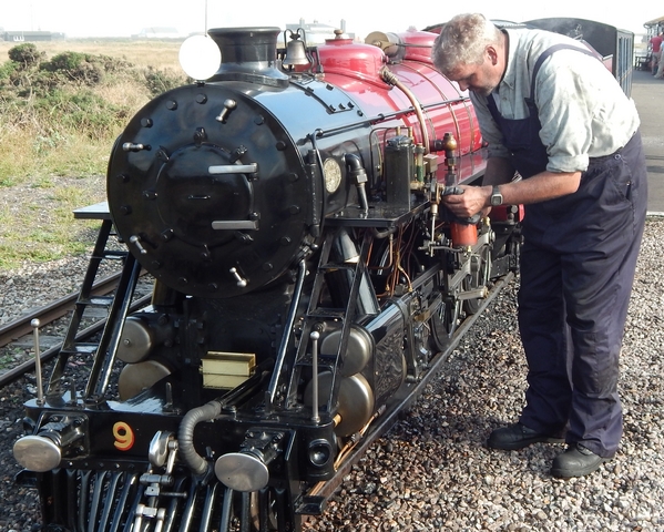 Train at Dungeness