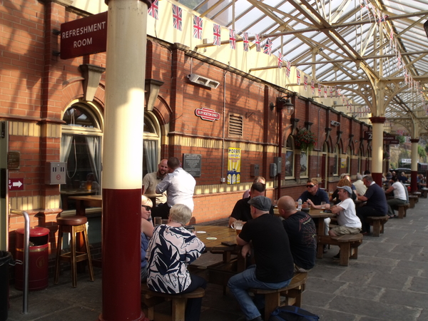 Bury Trackside platform