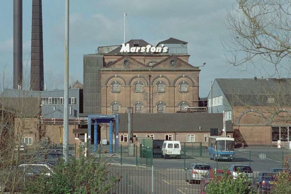 Marstons Burton brewery