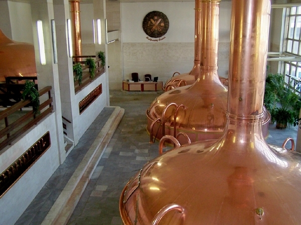 Budvar brewhouse