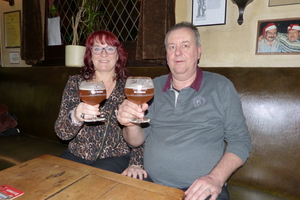 Rob and Ann promise a Beer Pilgrimage to the historic taverns of old Antwerp