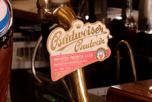 Rare Budvar pump graces Glasgow pub