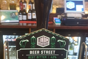 Champion winter beer climbs a mountain