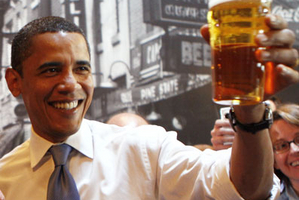 American home-brewers honour Obama